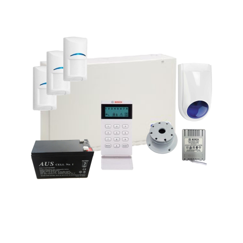 Bosch Alarm Solution 3000 Kit With Icon Keypad, 3 Quad PIR - Trantech