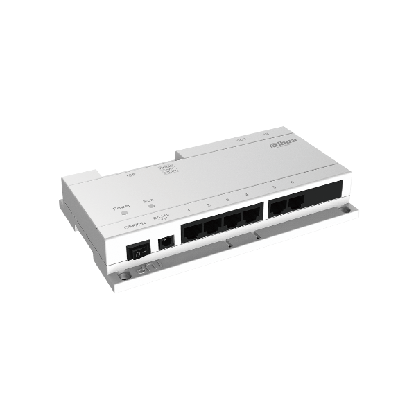 24v 6 Port Intercom POE Switch 1