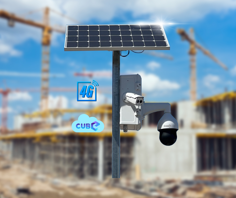 Solar cctv sale pole